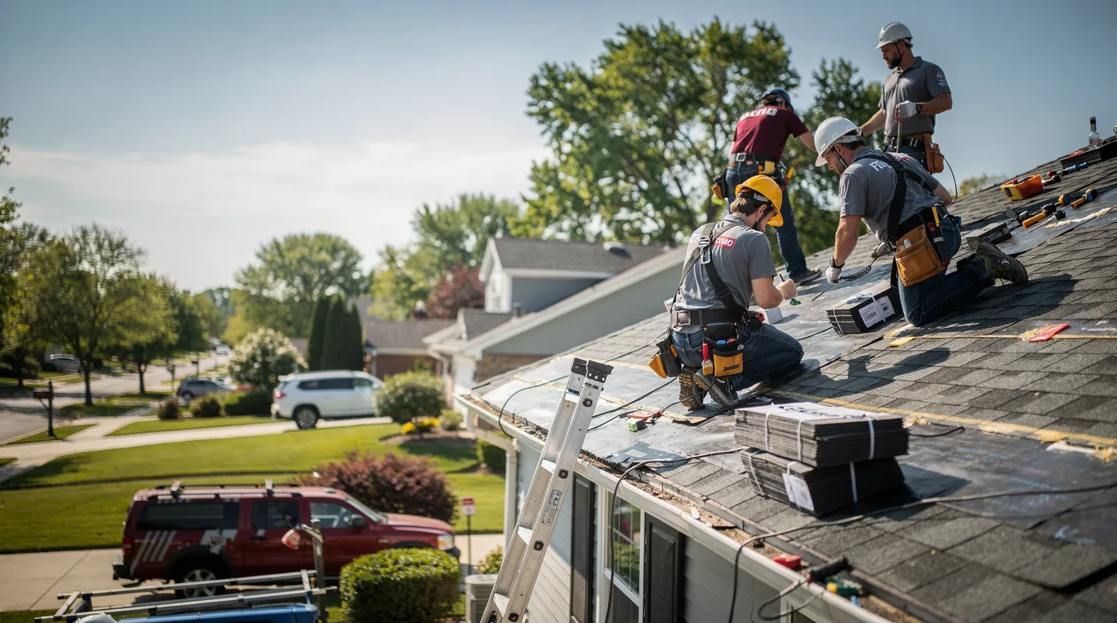 Roof Repair in Long Grove, IA around you